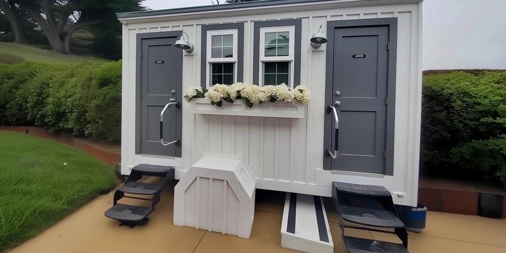 12' water cottage board and batten window box hydrangea flowers